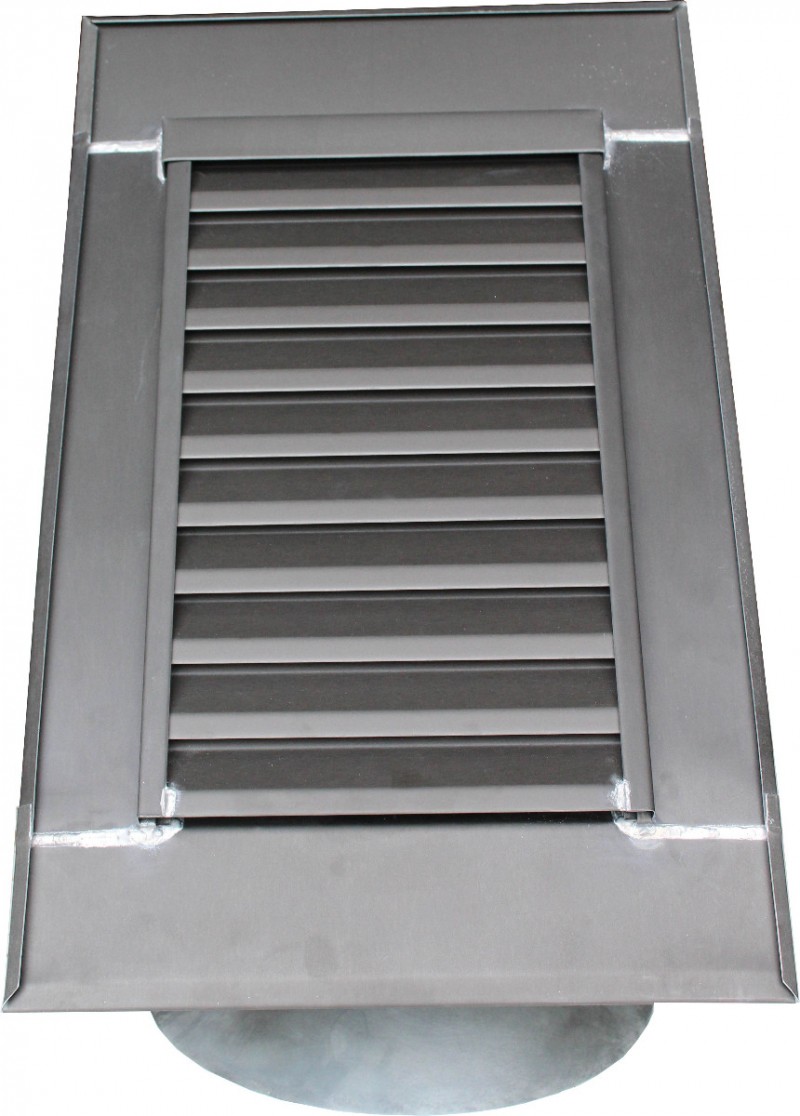 CAISSON DE VENTILATION ZINC